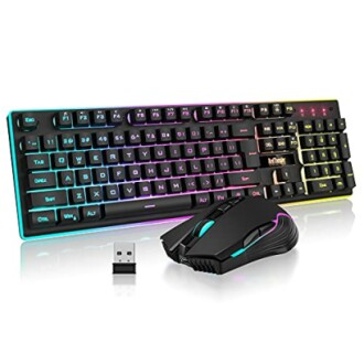 RedThunder K10 Wireless Gaming Keyboard and Mouse Combo Review - Best Gaming Gear for PC Gamers